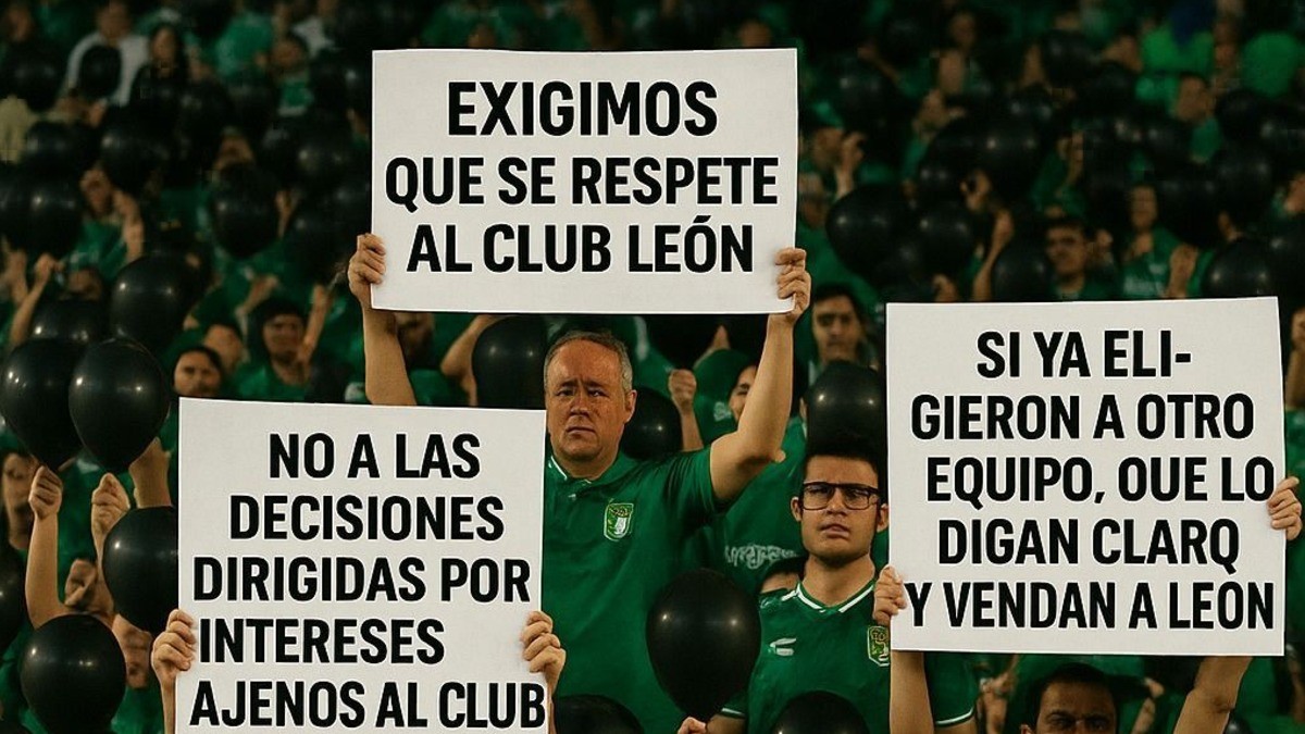 ¡Levantan la voz! Aficionados de La Fiera llaman a protesta con ‘luto’ en Estadio León