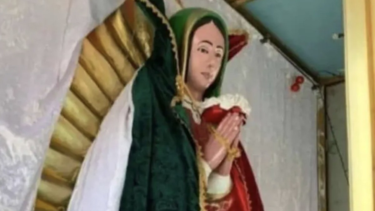¡Feligresía indignada! Roban la corona de la Virgen de Guadalupe en este lugar