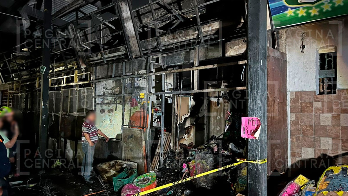 “No se puede pasar” Se registra incendio al interior del Descargue Estrella