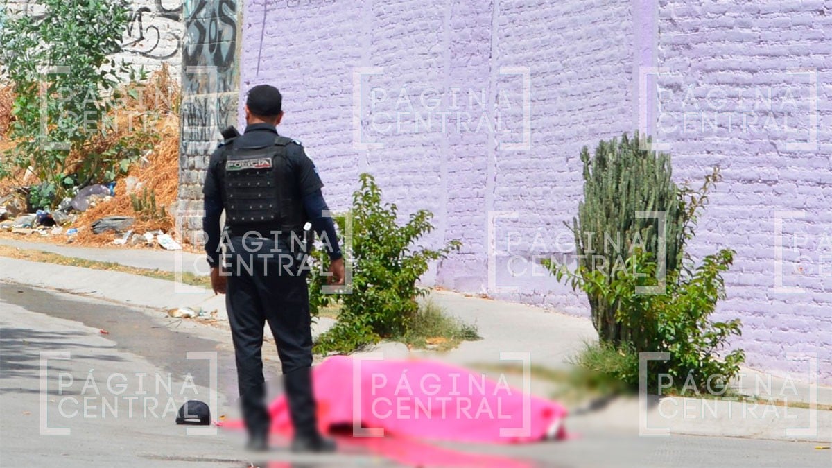 Le dispararon y trató de escapar, pero colapsó más adelante; murió en plena vía pública