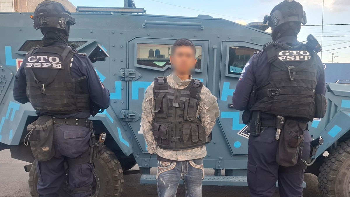 Lo detienen fuertemente armado; estaría involucrado en el homicidio de un elemento de la GN