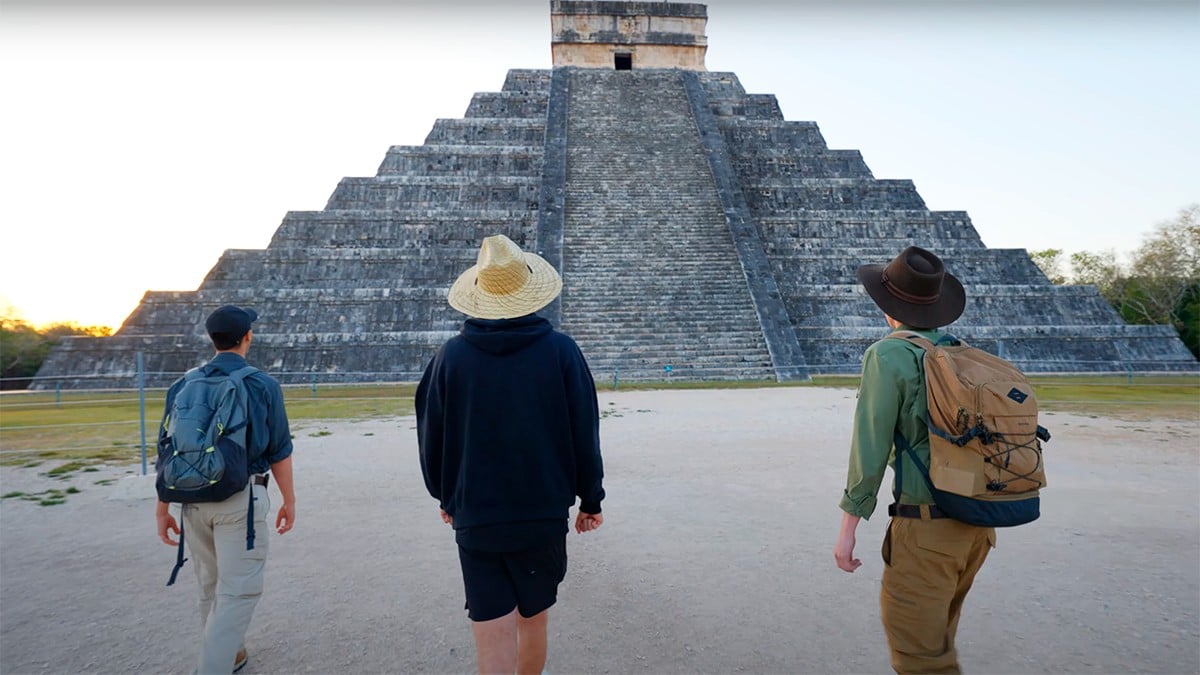 Critican a MrBeast por grabar en zonas arqueológicas; INAH explica lo ocurrido