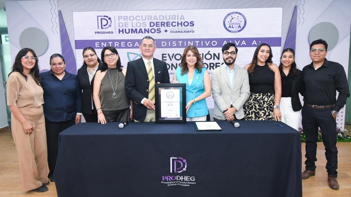 ¡Compromiso con derechos humanos! Unidad médica y empresa estatal reciben Distintivo ALVA