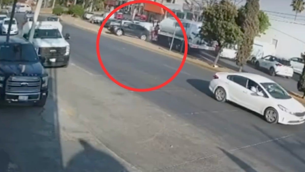 VIDEO Captan momento justo del choque de la pipa sin frenos en Insurgentes