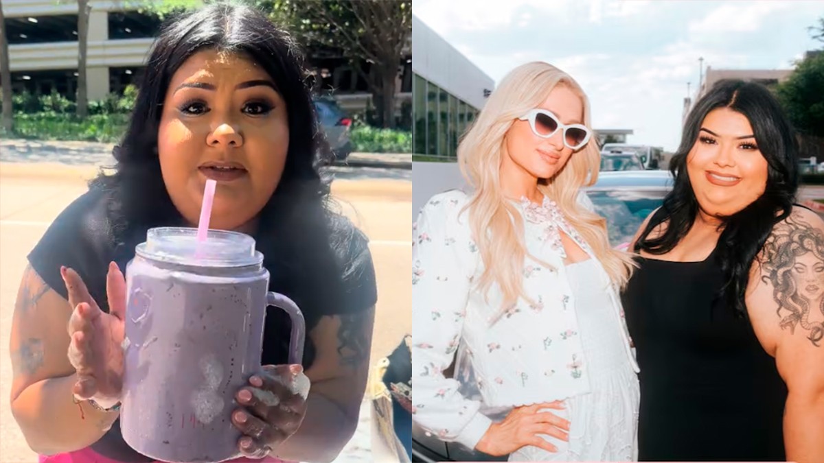 Maestra muestra termo Paris Hilton intacto tras incendio e influencer le regala un carro