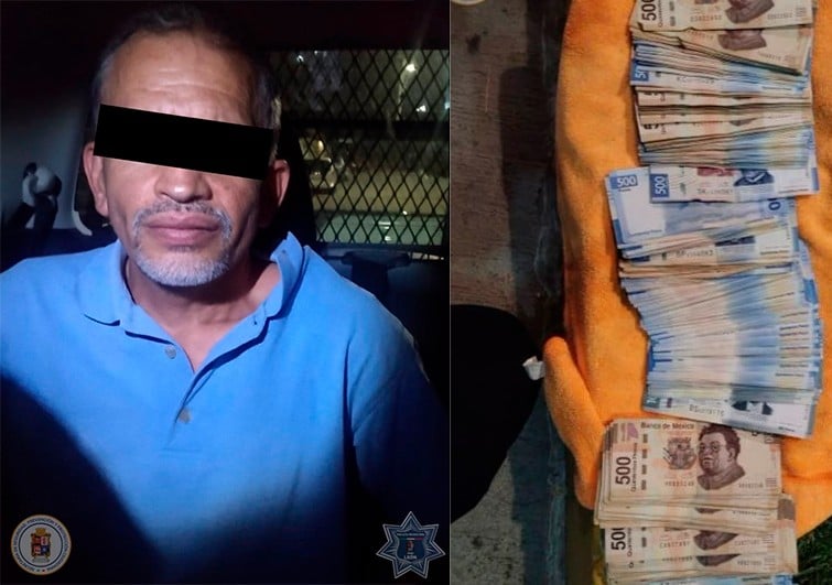 Detienen a Alberto Jorge por robar 160 mil pesos de una casa; la víctima lo enfrentó