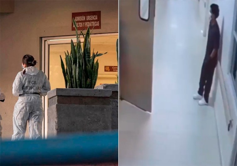 VIDEO Asesinan a mujer dentro de hospital; atacante iba disfrazado de enfermero