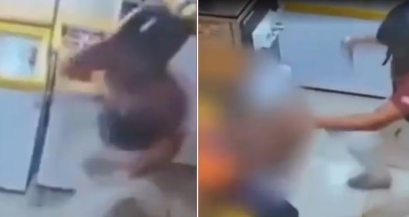 La atacó por la espalda: Hombre entra a heladería donde trabajaba su ex y la apuñala 