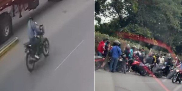 VIDEOS Ya no volvió a casa: Motociclista es decapitado por un cable suelto 