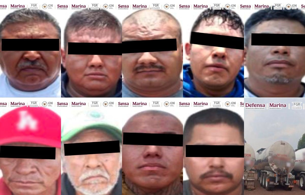 Les ‘amanecen’ a célula delictiva con cateo y detienen a 9 ‘huachicoleros’ 