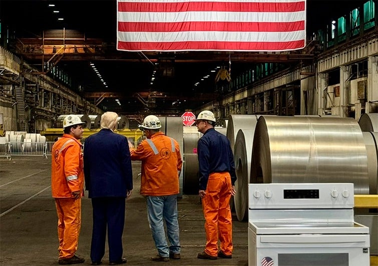 Duplicará EU los aranceles a la importación de acero