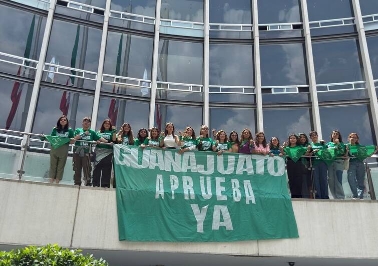 ¡Guanajuato aprueba ya! Exigen despenalización del aborto desde el Senado