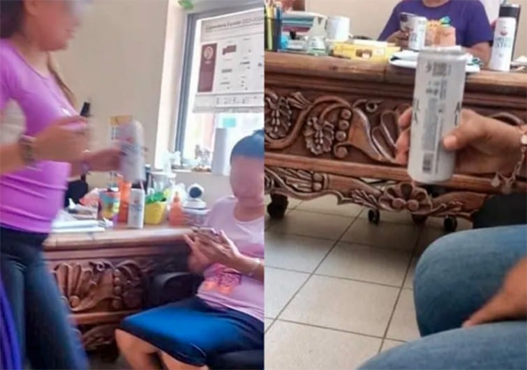 VIDEO Captan a maestras de kínder tomando cervezas en la dirección; fueron despedidas