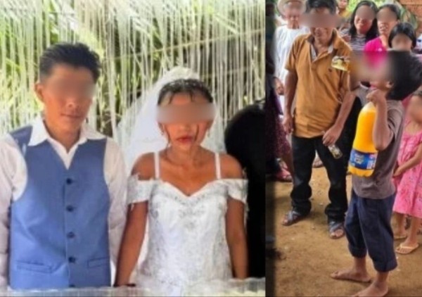 Se casan adolescentes en Oaxaca… ¡niños toman alcohol!