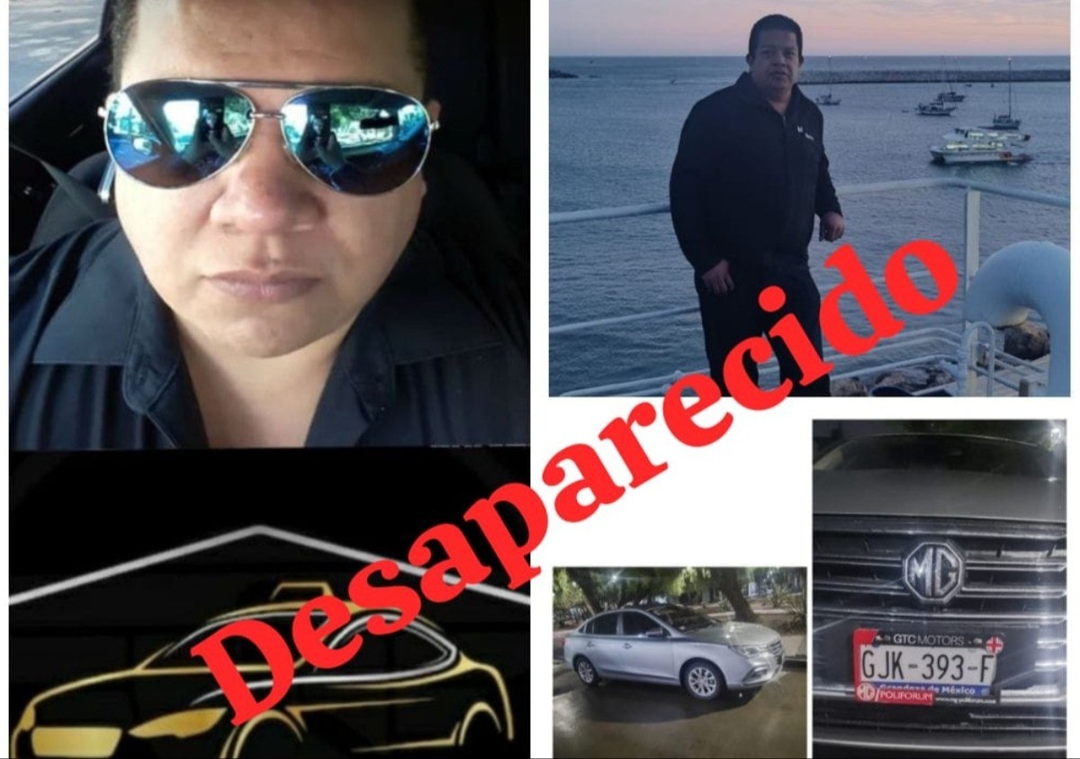 ¡Ayúdanos a encontrarlo! Desaparece conductor de taxi de plataforma en León