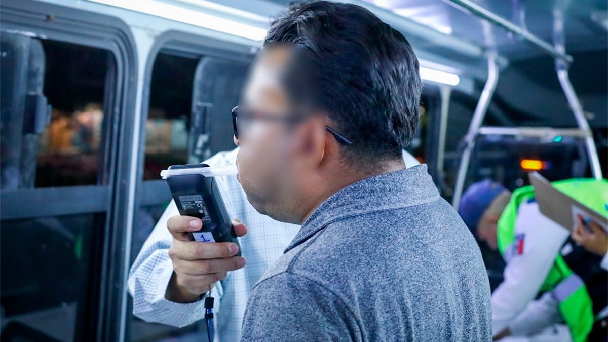 ¡Si manejas no tomes! Aumentan detenciones en alcoholímetro tras reformas al reglamento