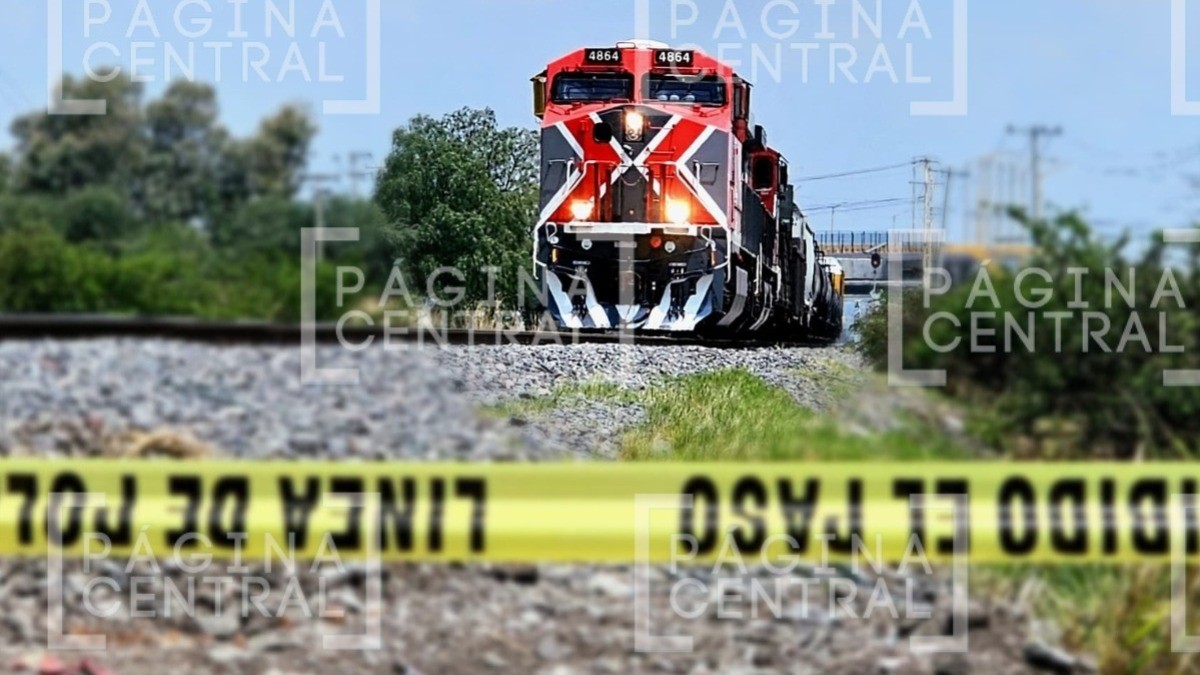 Vecinos iban a trabajar cuando vieron el cuerpo de un hombre cerca de las vías del tren