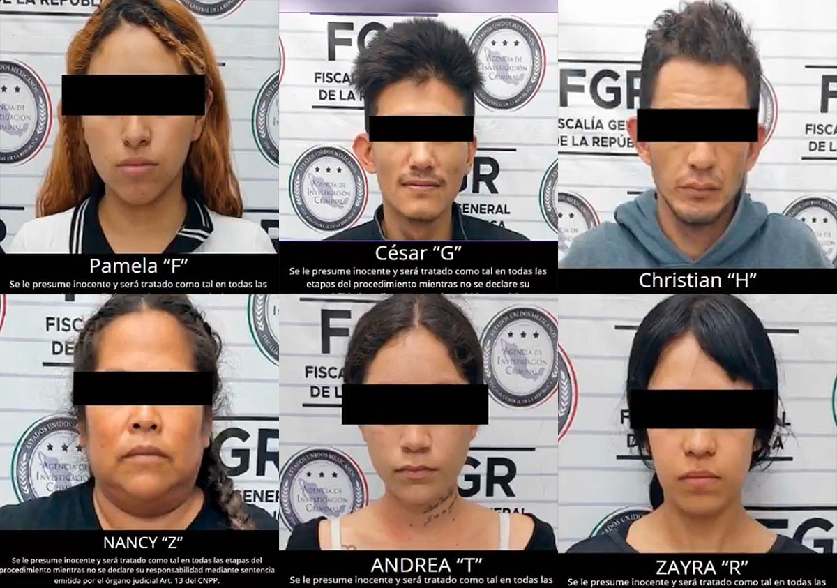 Los sorprenden intercambiando droga, les decomisan más de 479 kilos, armas y detienen a 6