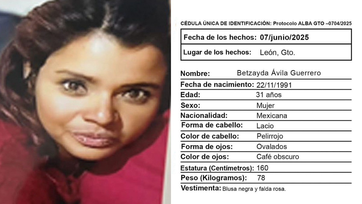 ¡Ayúdanos a encontrarla! Desaparece la leonesa Betzayda Ávila