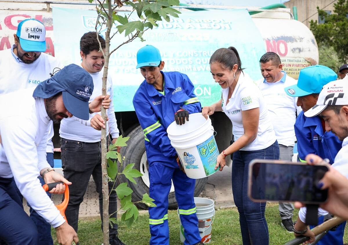 ¡Ponte en acción! Invita Ale Gutiérrez a plantar un árbol y darle vida a León