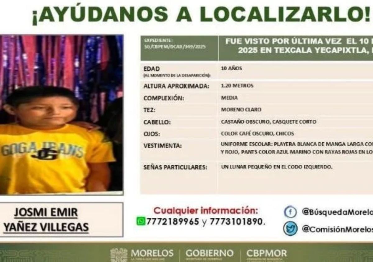 Termina la búsqueda: Josmi, de 10 años, es encontrado semienterrado en la casa de abuela 