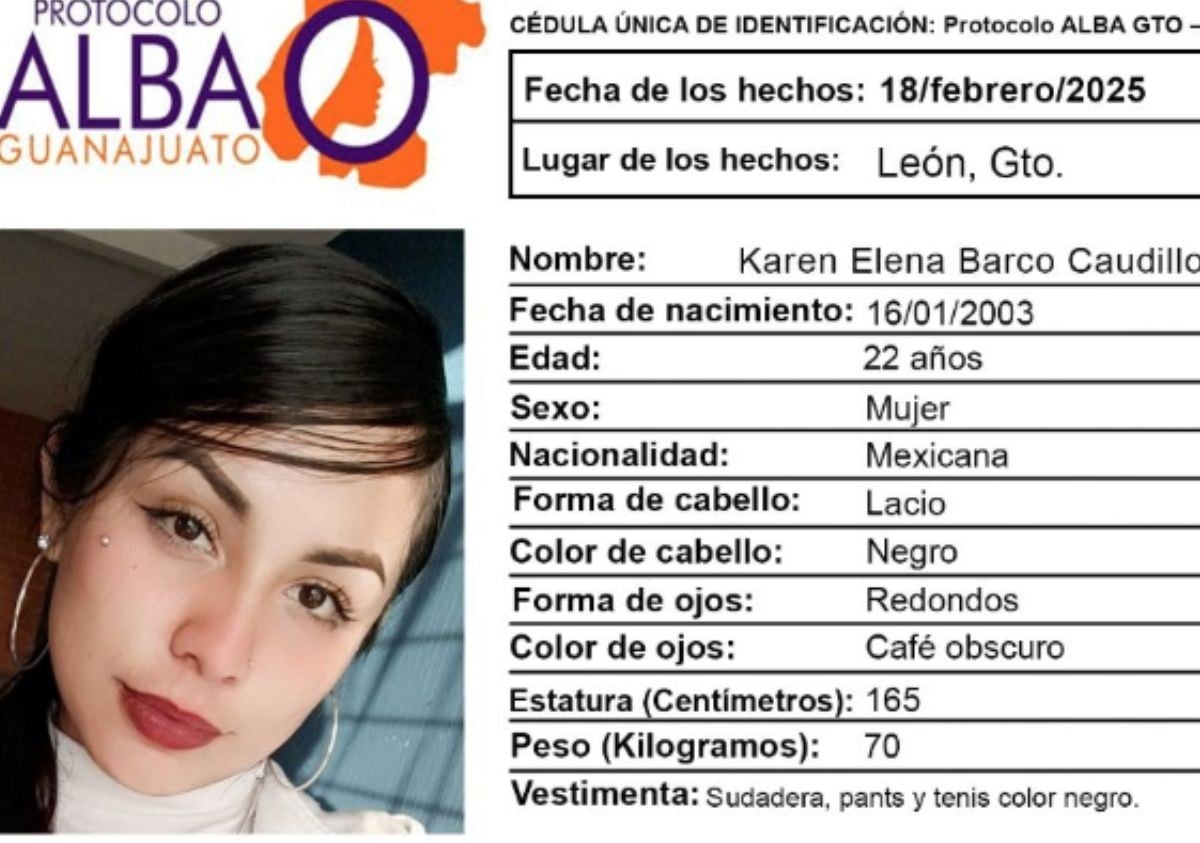 Termina la búsqueda: A Karen la buscaban en León desde febrero, es localizada sin vida