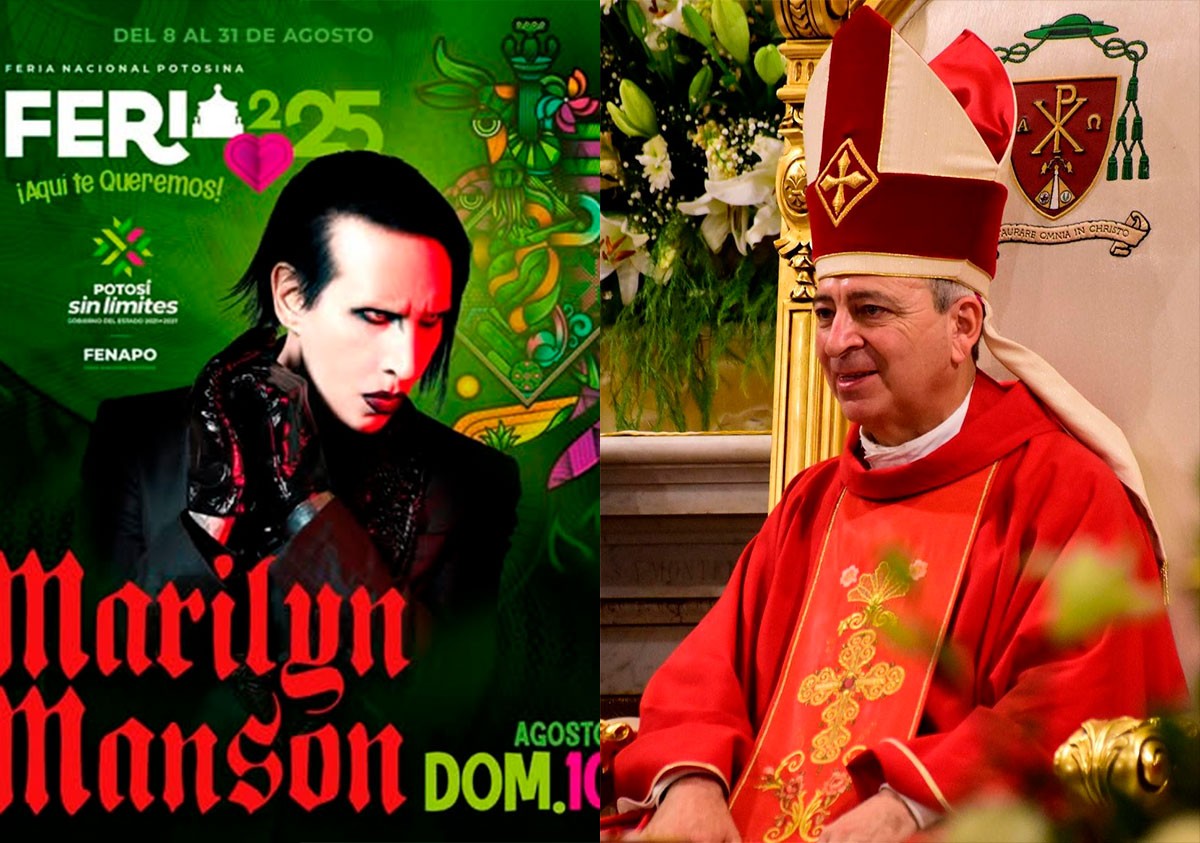 VIDEO Arzobispo pide cancelar el concierto gratuito de Marilyn Manson