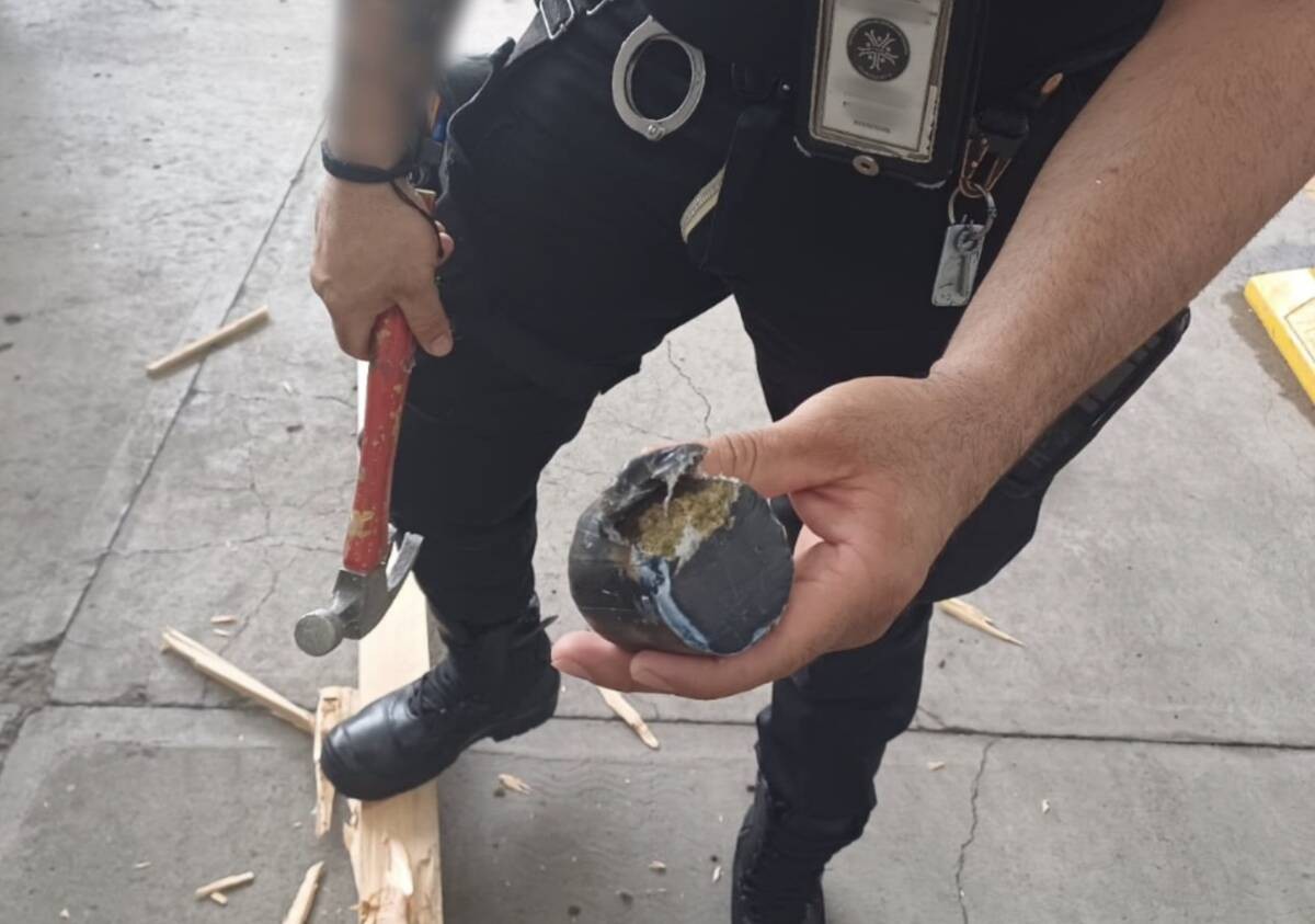 ¡Usan rayos X! Hallan droga oculta dentro de polines en este Cereso