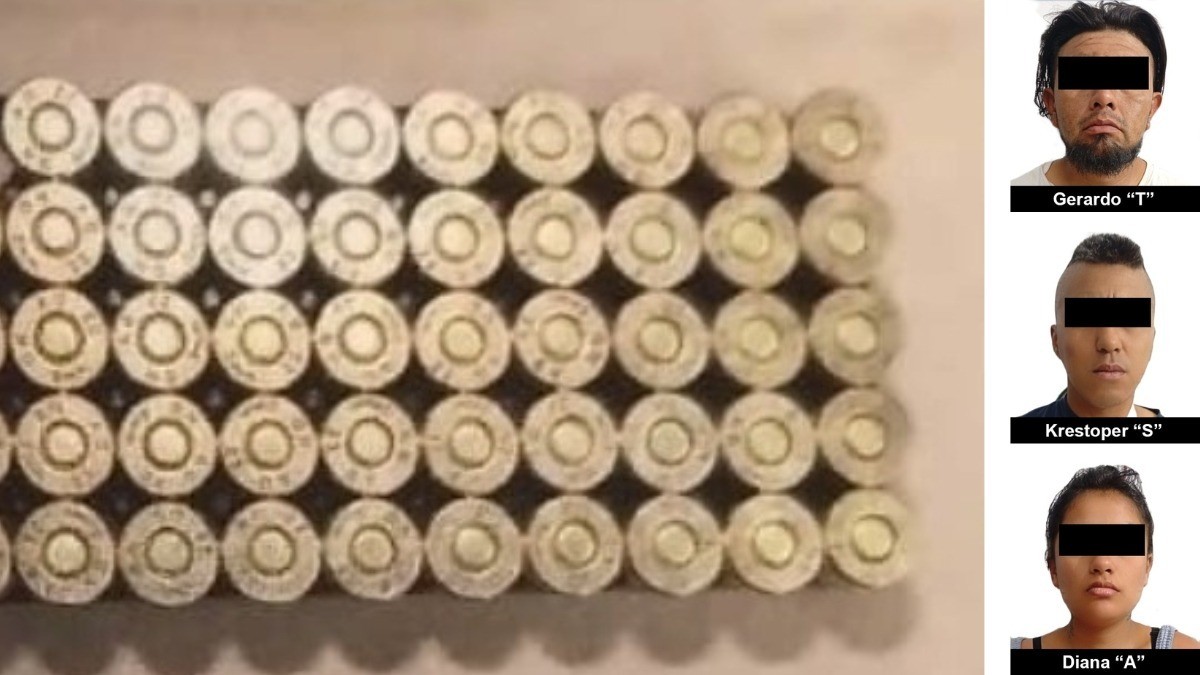 Policías hacían patrullaje, vieron a personas armadas y todo esto les encontraron