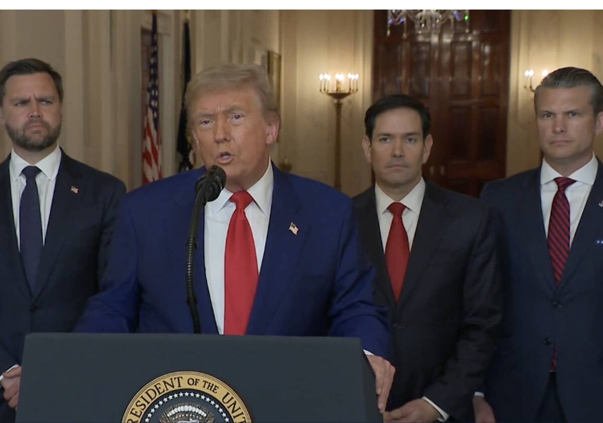 VIDEO Tras ataque Trump advierte que “Irán debe decidir entre la paz y la tragedia“