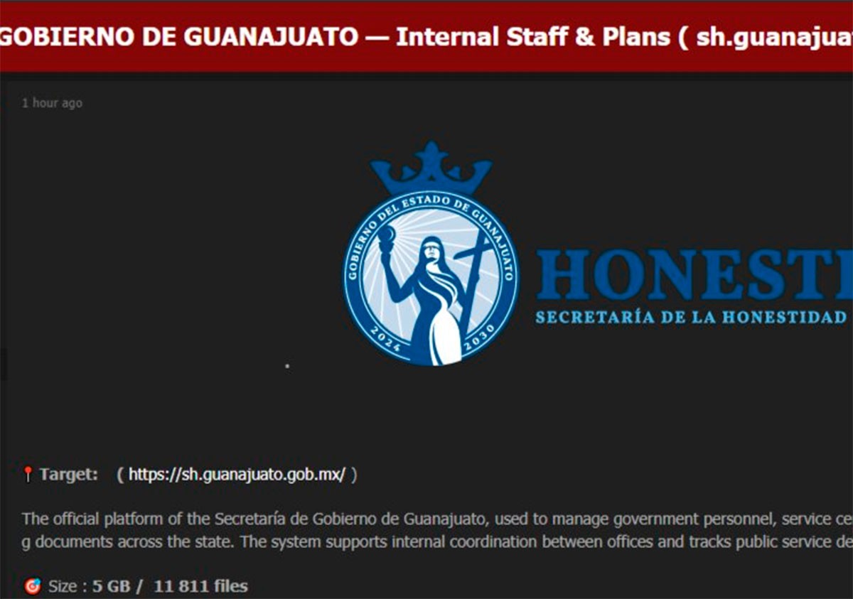 Revelan en redes supuesta filtración de datos que estaría a la venta; el Estado lo niega