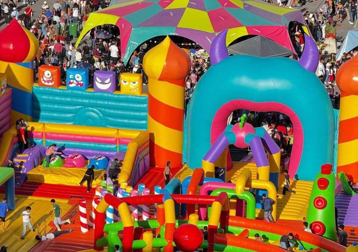 ¡Entrada será gratis! Festival de Verano tendrá el parque inflable más grande del mundo
