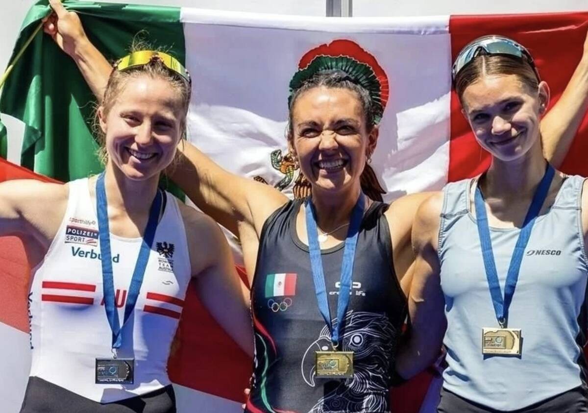 ¡Feliz cumpleaños! Kenia Lechuga logra el oro para México en la Copa del Mundo de Remo