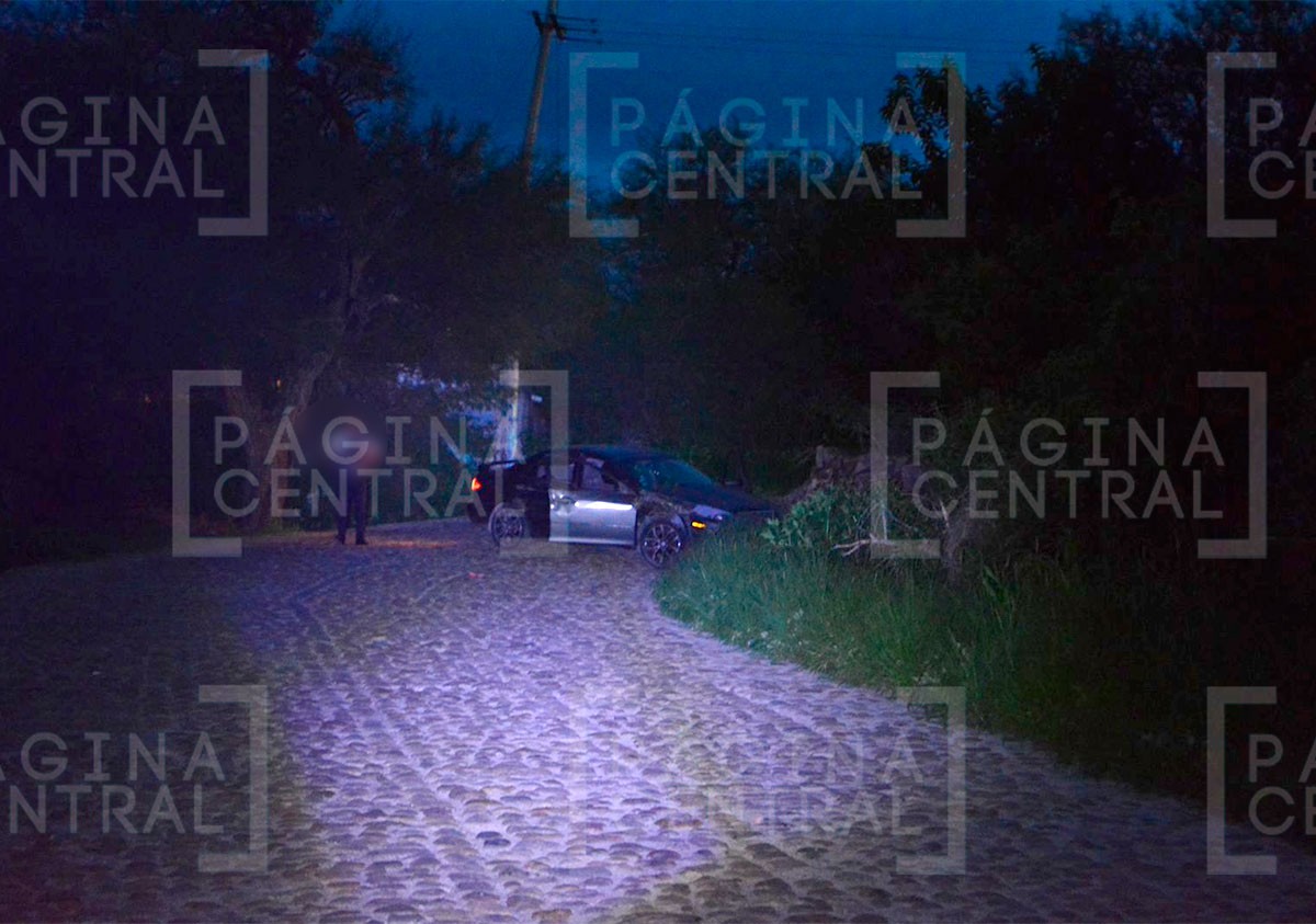 Chocó su coche contra un árbol y huyó; un joven murió y dos menores quedaron heridos