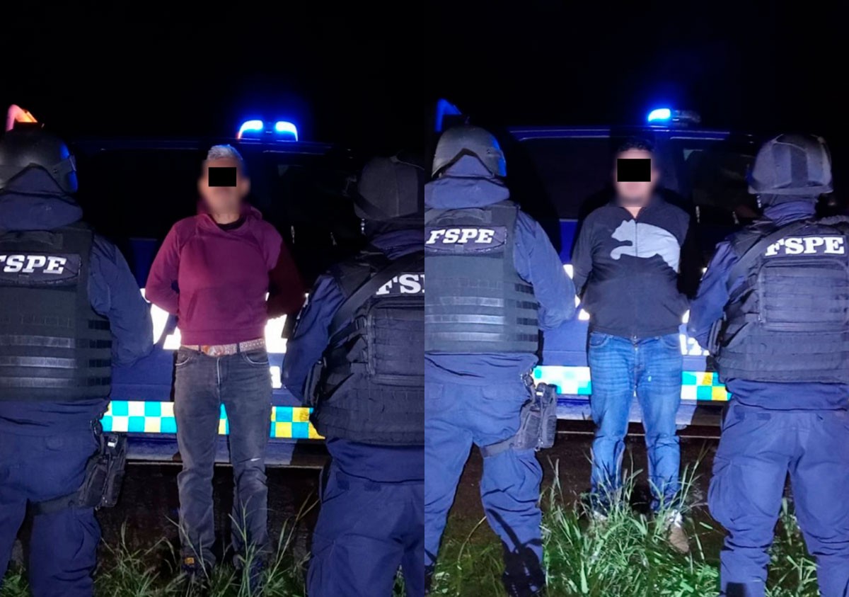 FSPE frustra robo de cargamento de ropa de lujo valuado en 2.6 millones de pesos