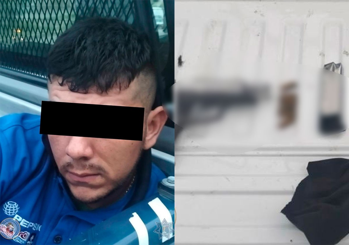 Capturan a presuntos ladrones tras asalto; uno intentó huir por la azotea y se cayó