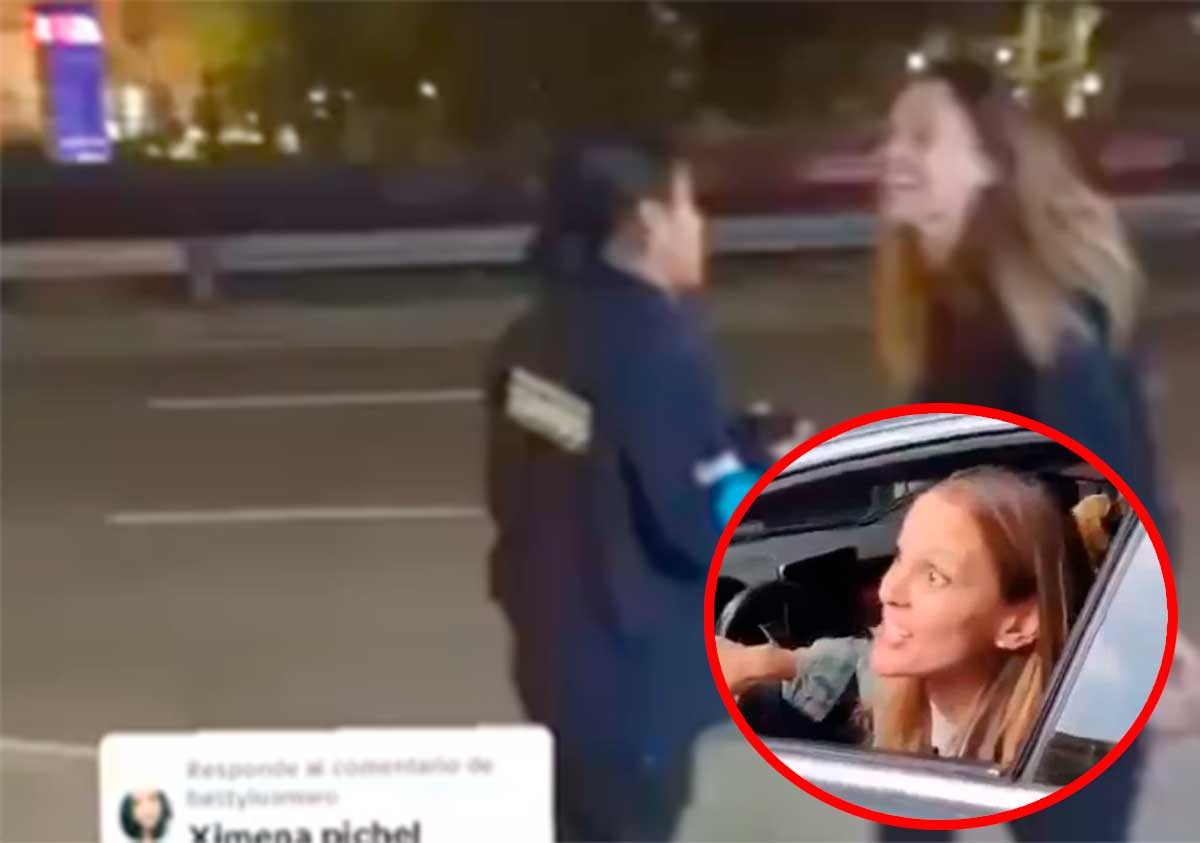 VIDEO Ximena Pichel vuelve a la polémica: ahora arremete contra guardia de seguridad