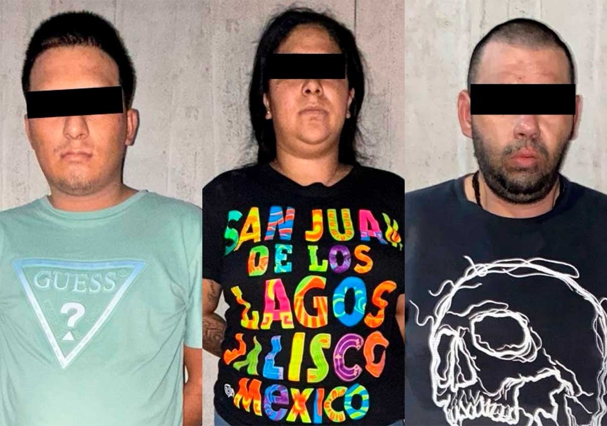 Caen presuntos distribuidores de droga armados, traían más de 18 mil pesos en efectivo