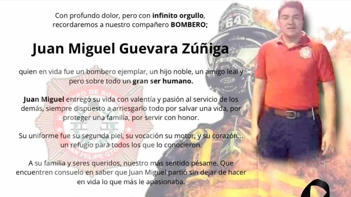 Muere Bombero luego de caerle un rayo cuando se resguardaba de la lluvia bajo un árbol