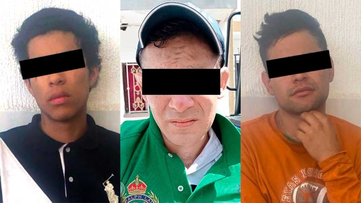 Roban dos negocios y huyen con efectivo y botellas; tres hombres fueron detenidos