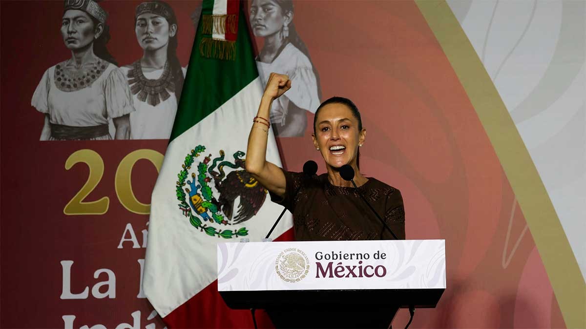 Ante EU tenemos muy claros nuestros principios, dice Sheinbaum