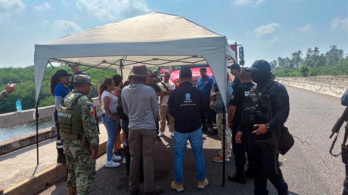 Célula de Guanajuato se une a la búsqueda de niño atacado por cocodrilos en Michoacán