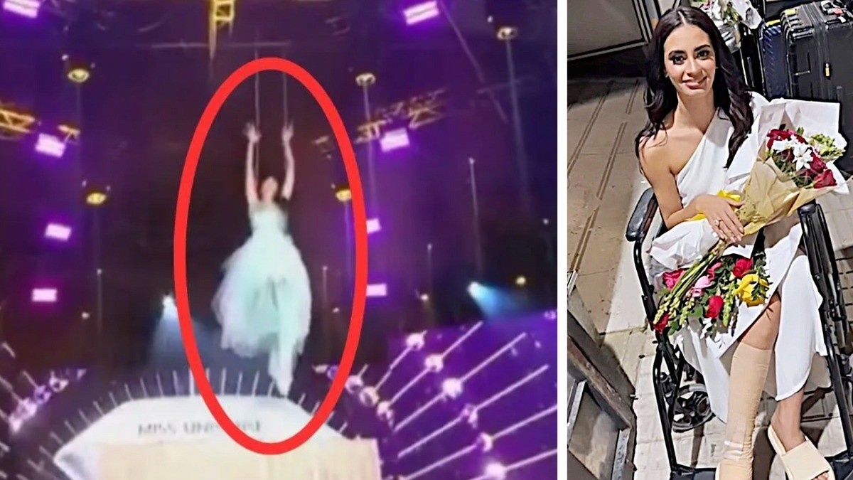 En silla de ruedas, pero firme: concursante de Miss Universe