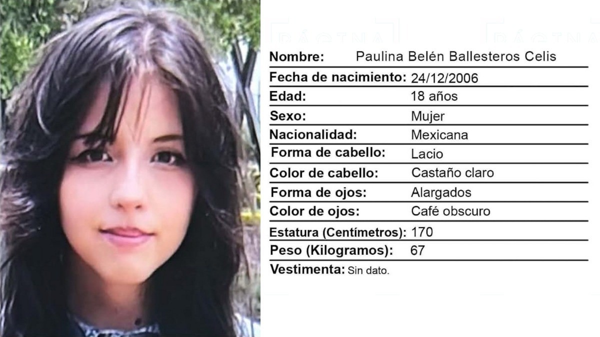 ¡Ayúdanos a encontrar a Paulina Belén! Joven leonesa desaparece el 22 de julio
