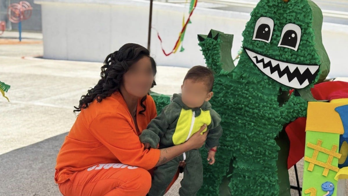 Así festejaron el primer año de vida del hijo de una reclusa en un Ceprereso