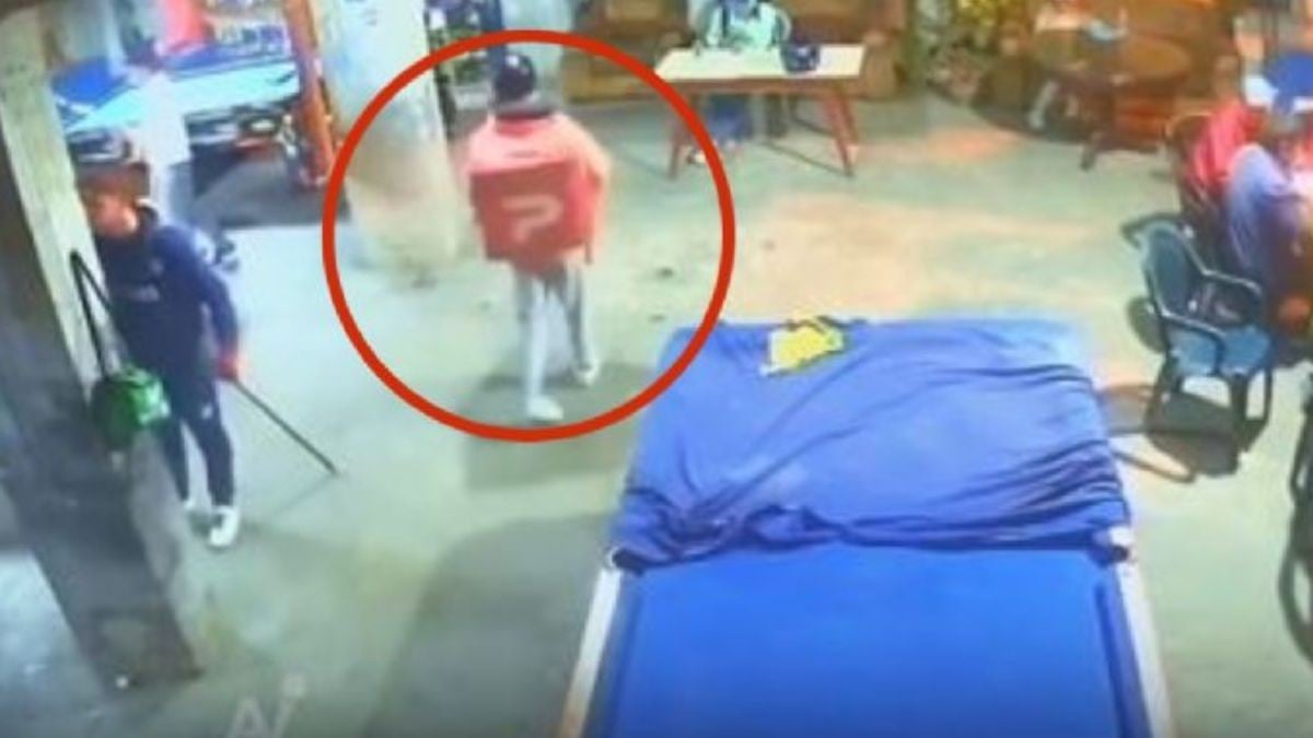 VIDEO Disparó 10 veces: Sicario se hace pasar por repartidor y mata a joven en billar
