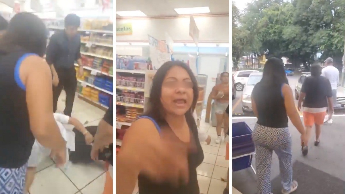 VIDEO Clientes se aprovechan de trabajador de Farmacia Guadalajara y le dan una golpiza