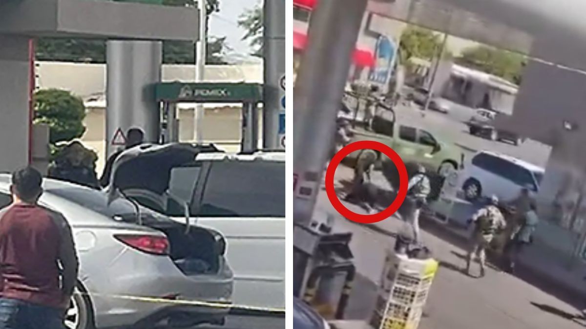 VIDEO Amigo no pudo hacer nada: Sicarios asesinan a joven en gasolinera