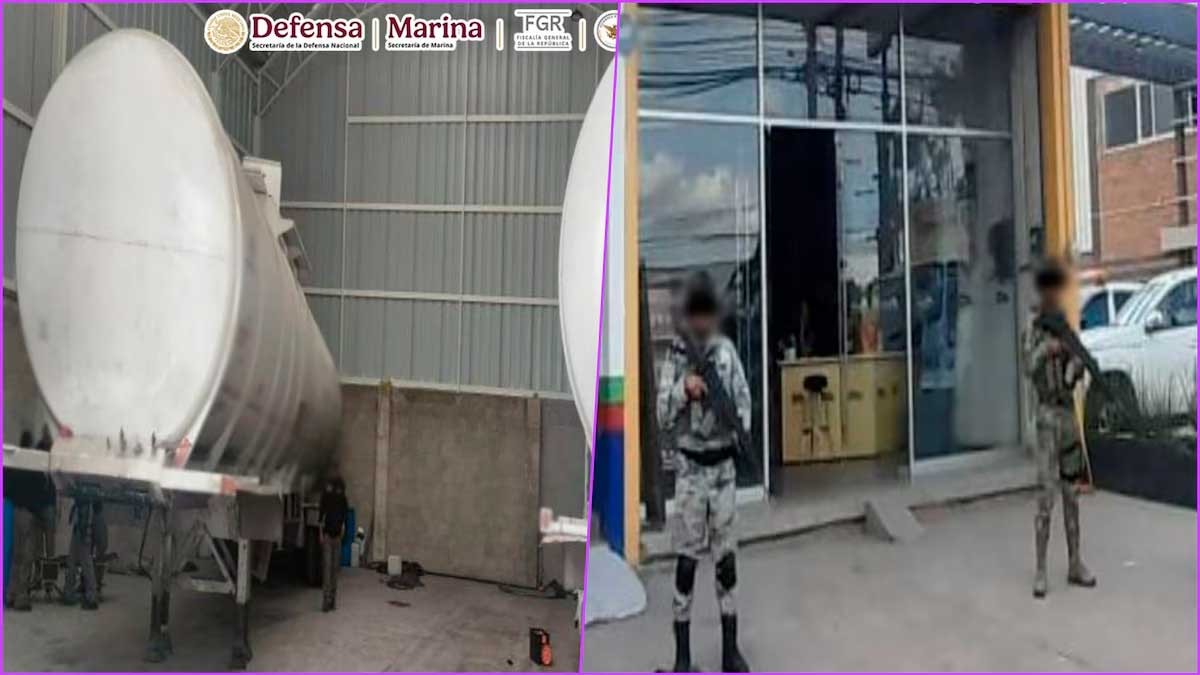 Vecinos reportan fuerte olor a combustible y descubren huachicol en esta colonia