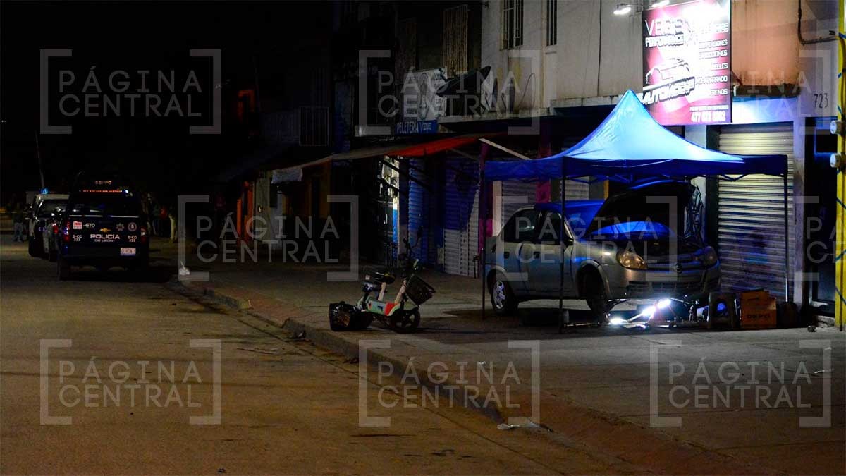 Lo asesinan mientras arreglaba un carro frente a un taller mecánico